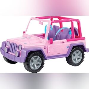 Journey Girls NWT Pink Purple Toy Jeep for Kids Outback 4 Wheel Vehicle 18" Doll